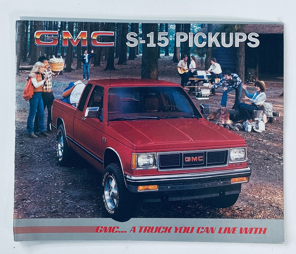 1985 GMC S-15 Pickup Truck Dealer Showroom Sales Brochure Guide Catalog