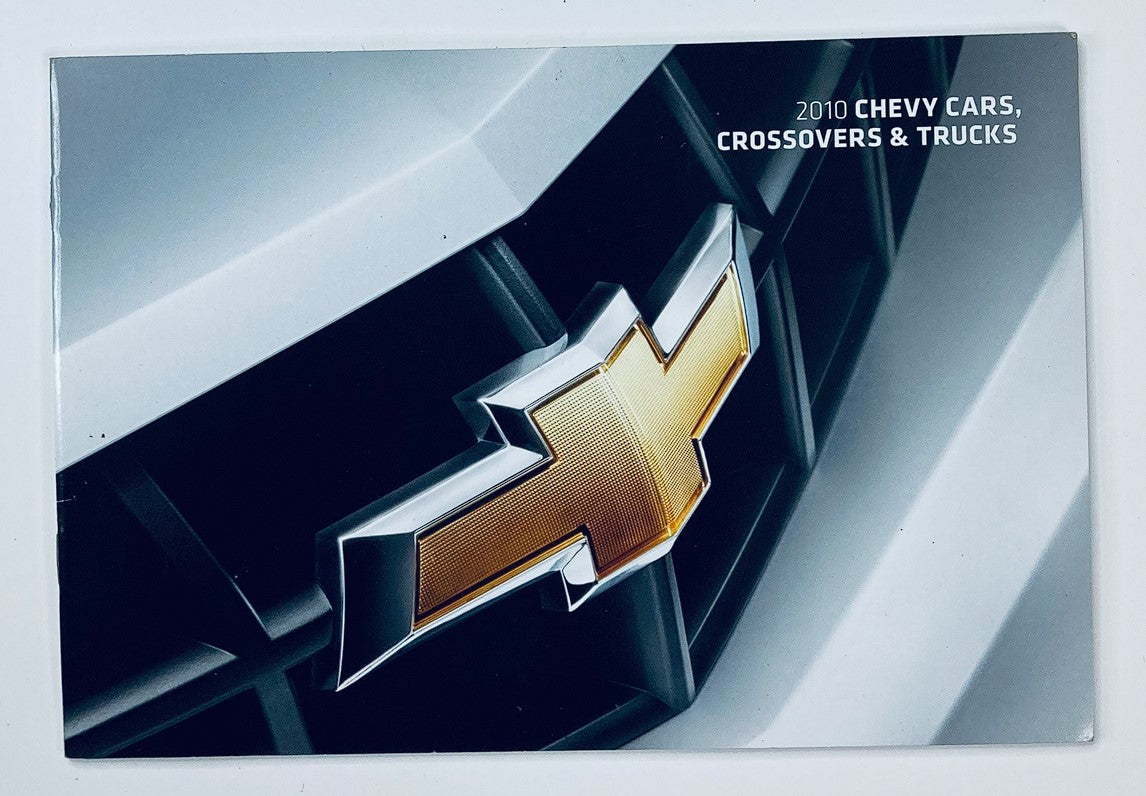 2010 Chevrolet Crossovers, Trucks Dealer Showroom Sales Brochure Guide Catalog