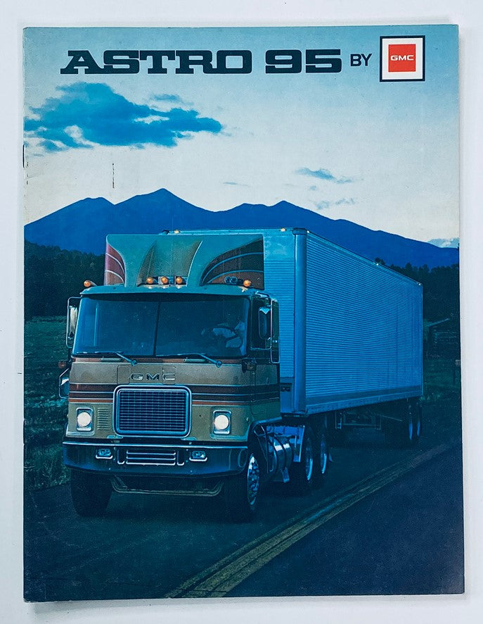 1978 GMC Astro 95 Semi Truck Dealer Showroom Sales Brochure Guide Catalog