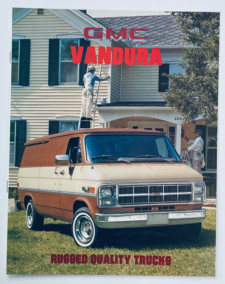 1981 GMC G2500 VanDura Dealer Showroom Sales Brochure Guide Catalog