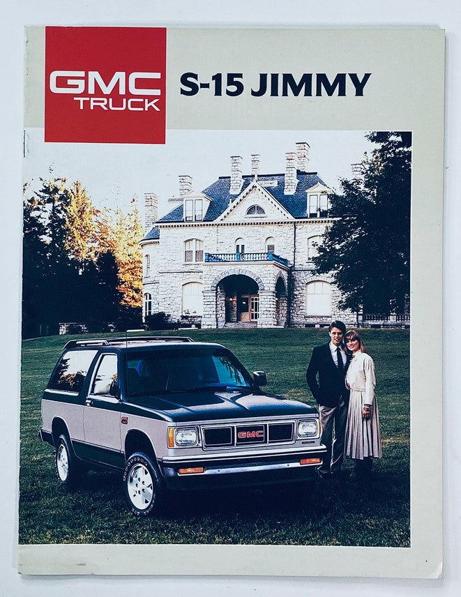 1988 GMC Truck S-15 Jimmy Dealer Showroom Sales Brochure Guide Catalog