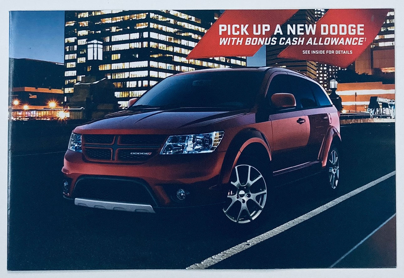 2019 Dodge Journey Dealer Showroom Sales Brochure Guide Catalog