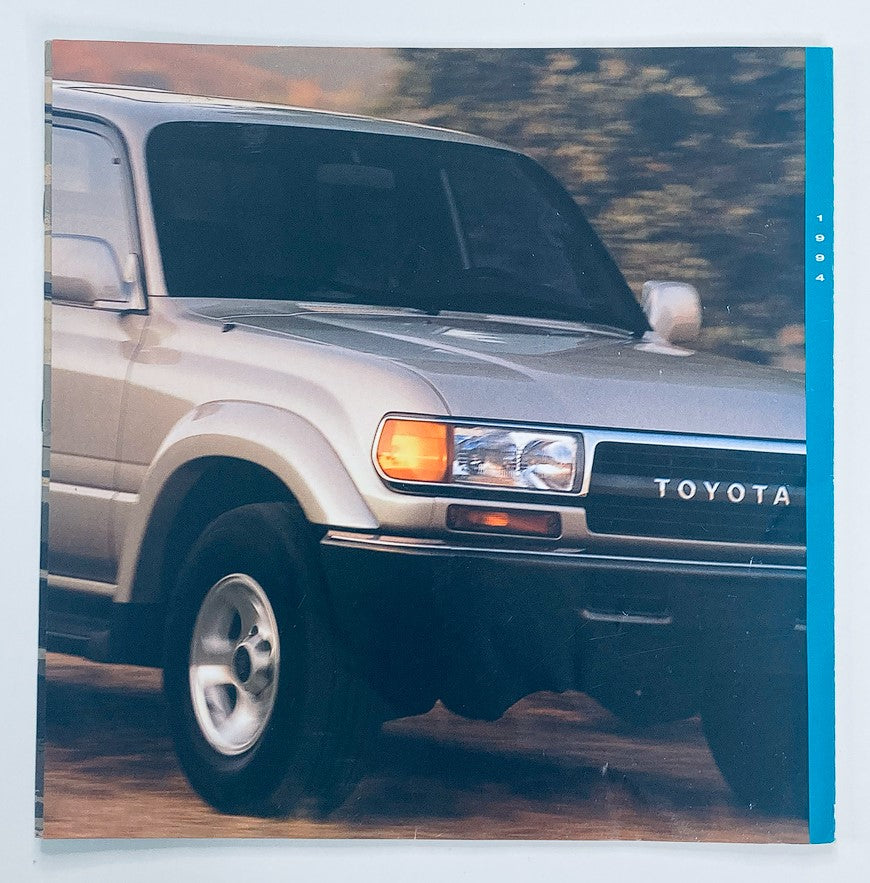 1994 Toyota Dealer Showroom Sales Brochure Guide Catalog