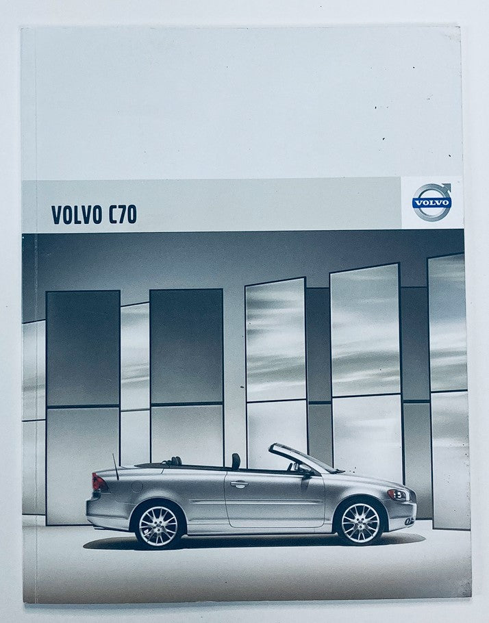 2007 Volvo C70 Dealer Showroom Sales Brochure Guide Catalog