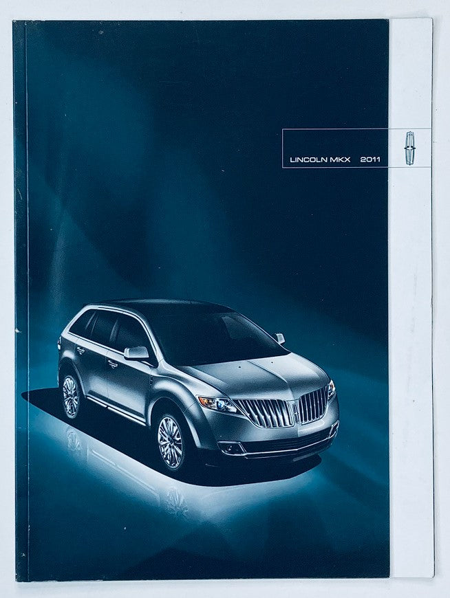 2011 Lincoln MKX Dealer Showroom Sales Brochure Guide Catalog