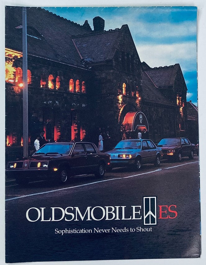 1984 Oldsmobile ES Full Line Dealer Showroom Sales Brochure Guide Catalog