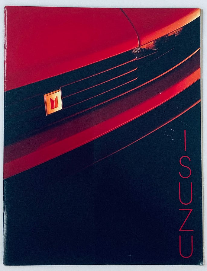 1984 Isuzu Full Line Dealer Showroom Sales Brochure Guide Catalog