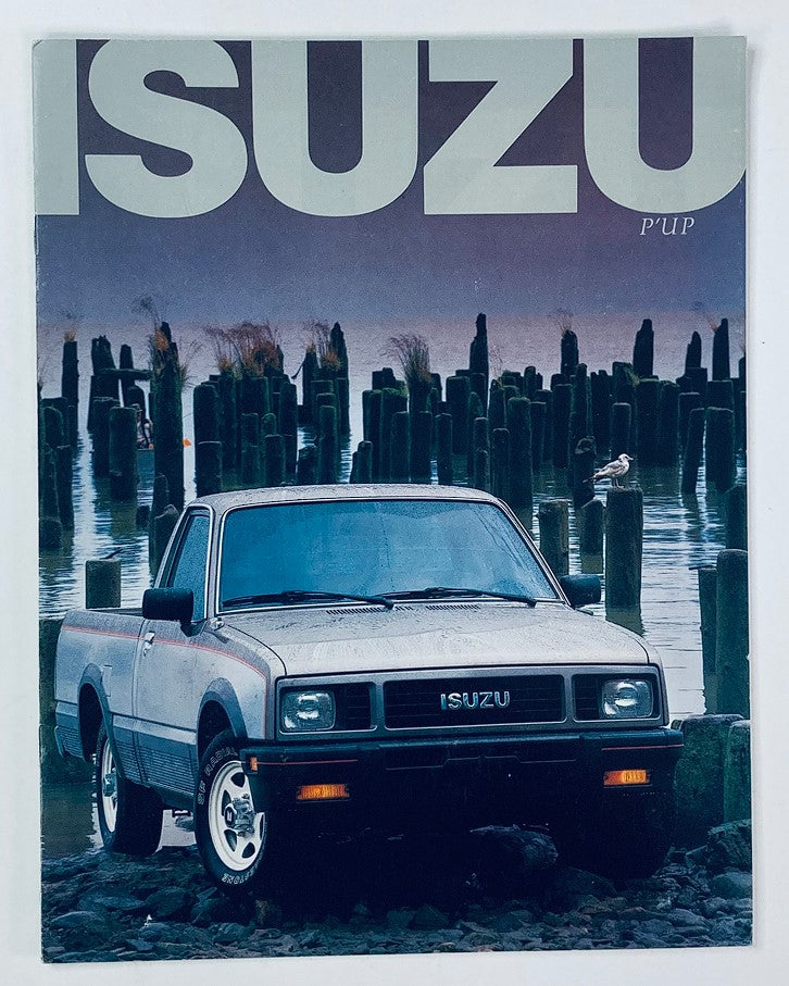 1987 Isuzu Pick Up Full Line Dealer Showroom Sales Brochure Guide Catalog