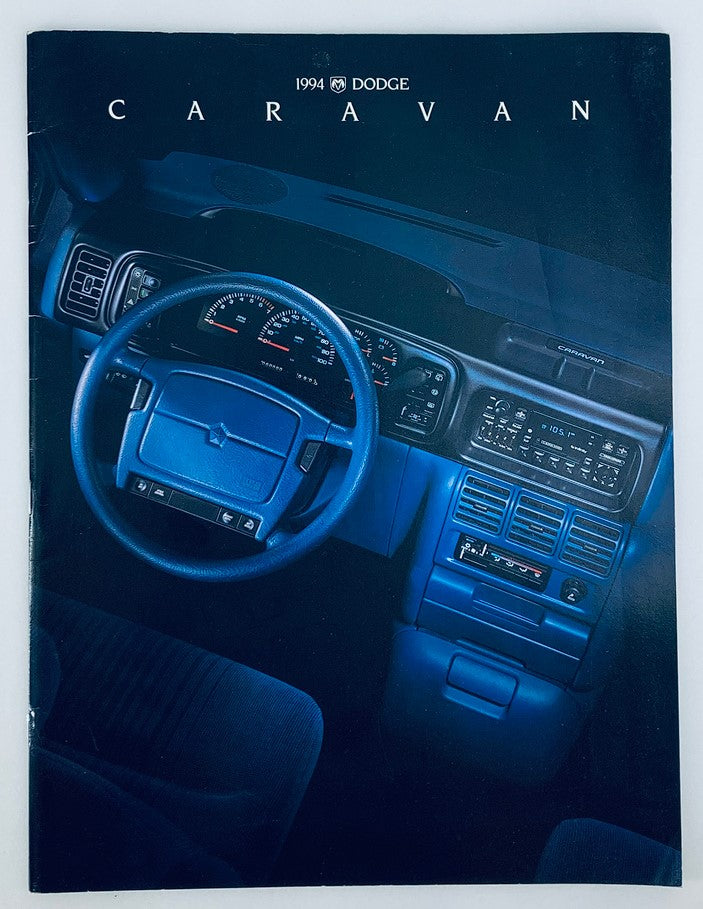 1994 Dodge Caravan Dealer Showroom Sales Brochure Guide Catalog