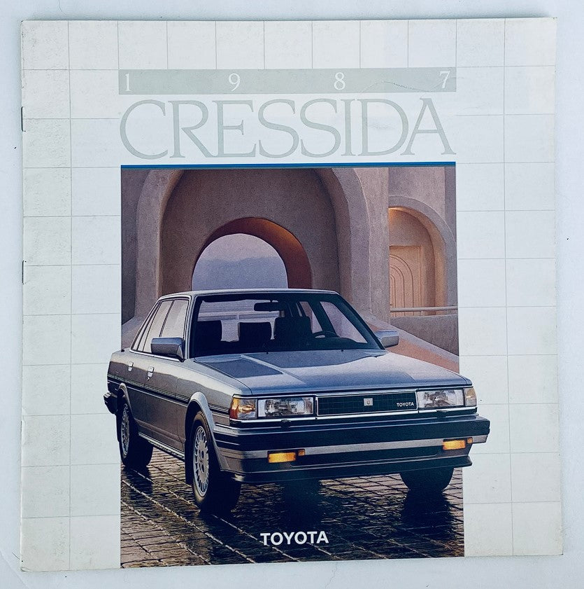 1987 Toyota Cressida Dealer Showroom Sales Brochure Guide Catalog