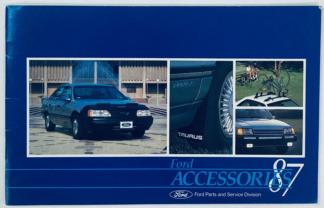 1987 Ford Accessories Dealer Showroom Sales Brochure Guide Catalog