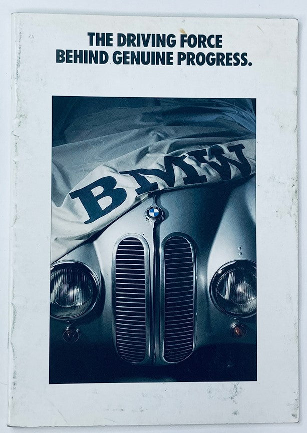 1991 BMW Lineup Dealer Showroom Sales Brochure Guide Catalog