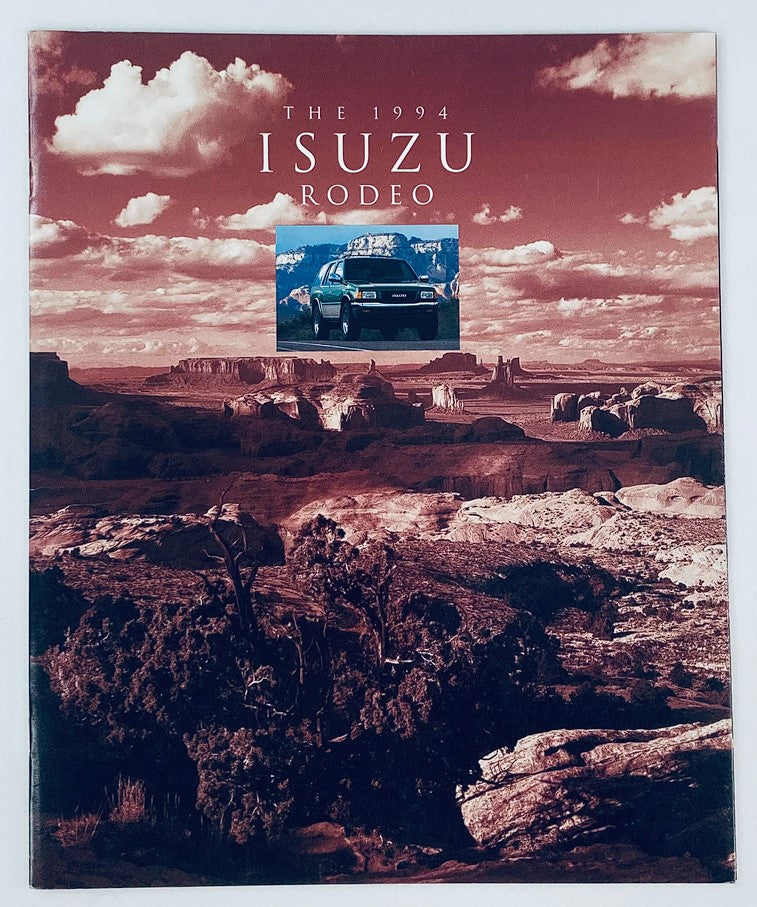 1994 Isuzu Rode Full Line Dealer Showroom Sales Brochure Guide Catalog