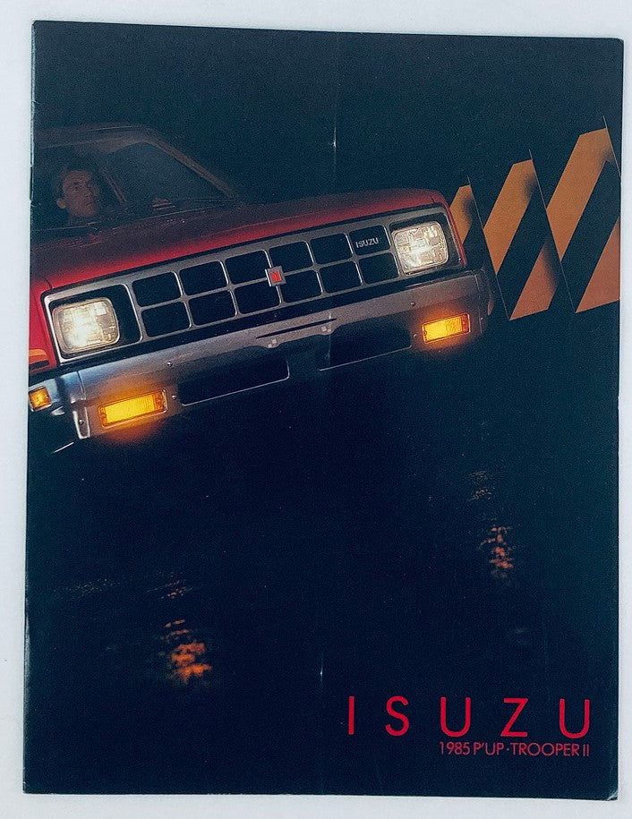 1985 Isuzu Pick-Up Trooper II Dealer Showroom Sales Brochure Guide Catalog