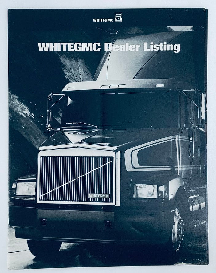 1993 White GMC Dealer Showroom Sales Brochure Guide Catalog