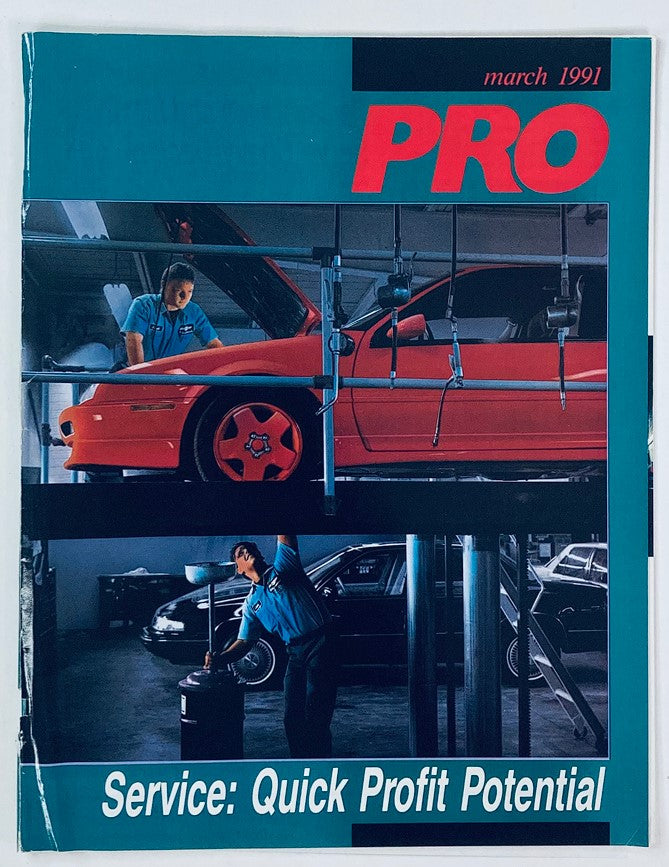 1991 Pro Quick Profit Potential Dealer Showroom Sales Brochure Guide Catalog