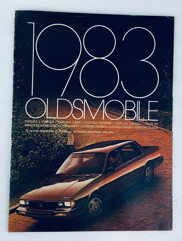 1983 Oldsmobile Full Lineup Dealer Showroom Sales Brochure Guide Catalog