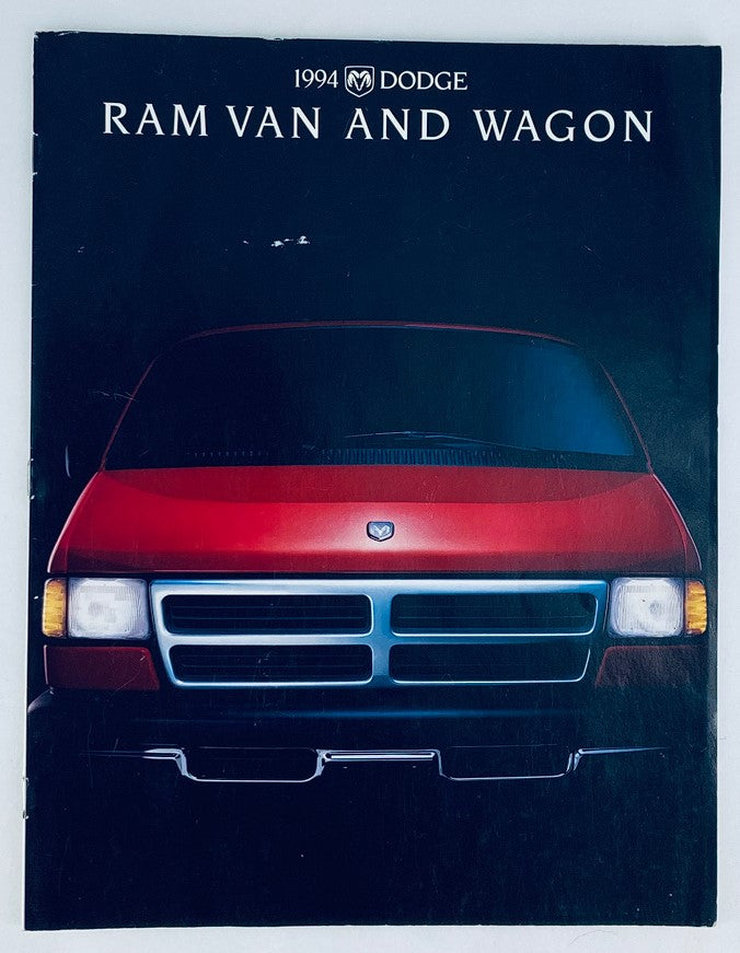 1994 Dodge Ram Van and Wagon Dealer Showroom Sales Brochure Guide Catalog