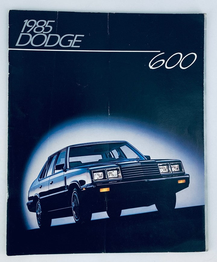 1985 Dodge 600 Lineup Dealer Showroom Sales Brochure Guide Catalog