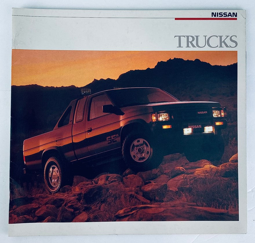 1988 Nissan Trucks Dealer Showroom Sales Brochure Guide Catalog