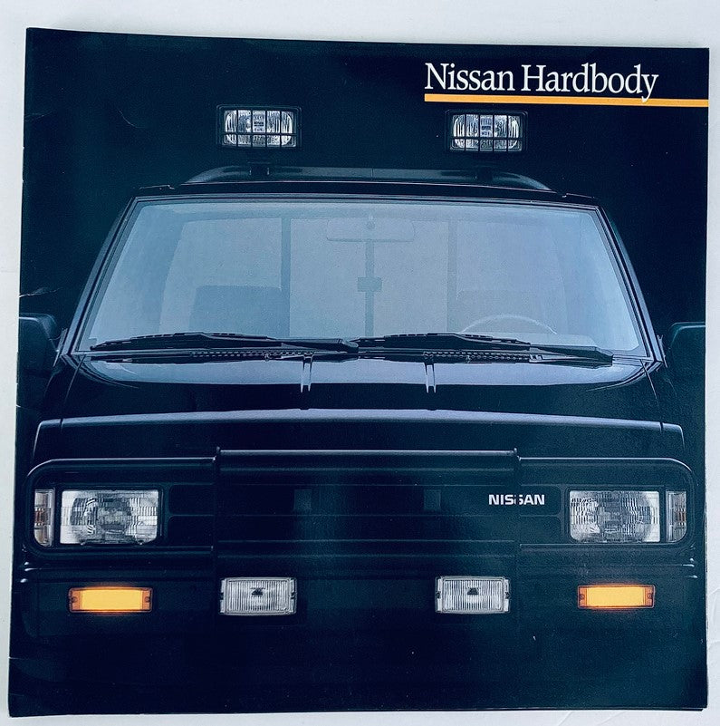 1989 Nissan Hardbody Dealer Showroom Sales Brochure Guide Catalog