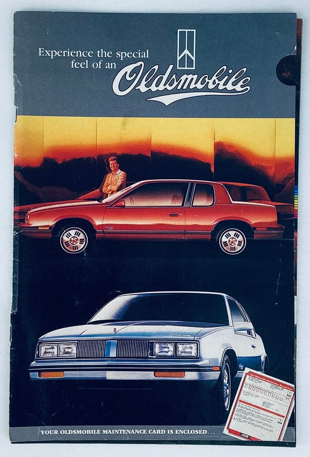 1980s Oldsmobile Lineup Dealer Showroom Sales Brochure Guide Catalog