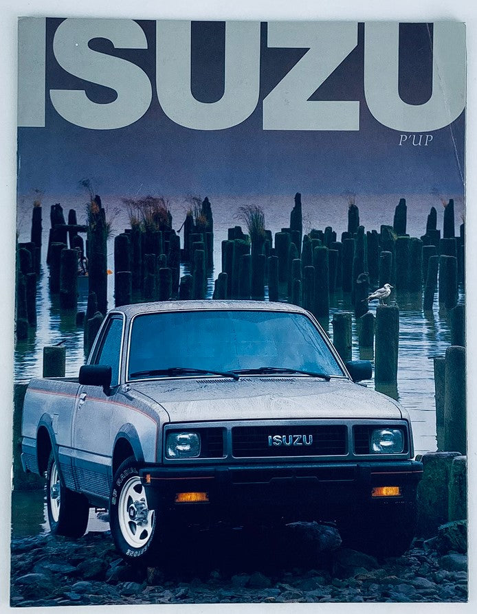 1987 Isuzu Pickup Lineup Dealer Showroom Sales Brochure Guide Catalog