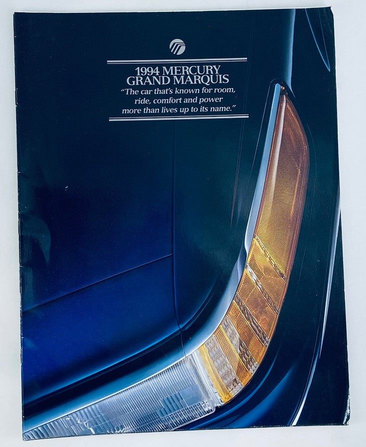 1994 Mercury Grand Marquis Dealer Showroom Sales Brochure Guide Catalog