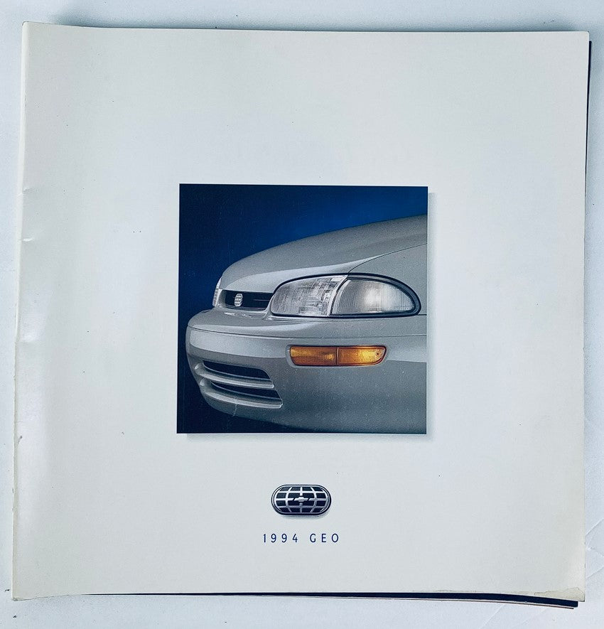 1994 Geo Full Lineup Dealer Showroom Sales Brochure Guide Catalog