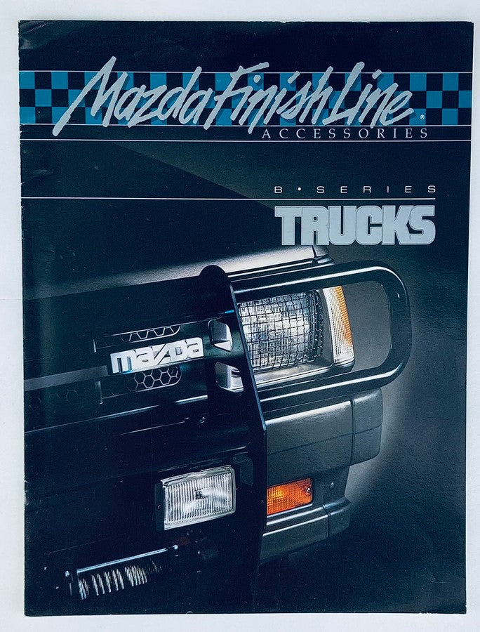 80s 90s Mazda B Series Trucks Dealer Showroom Sales Brochure Guide Catalog