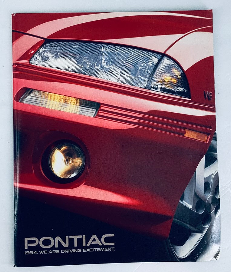 1994 Pontiac Lineup Dealer Showroom Sales Brochure Guide Catalog