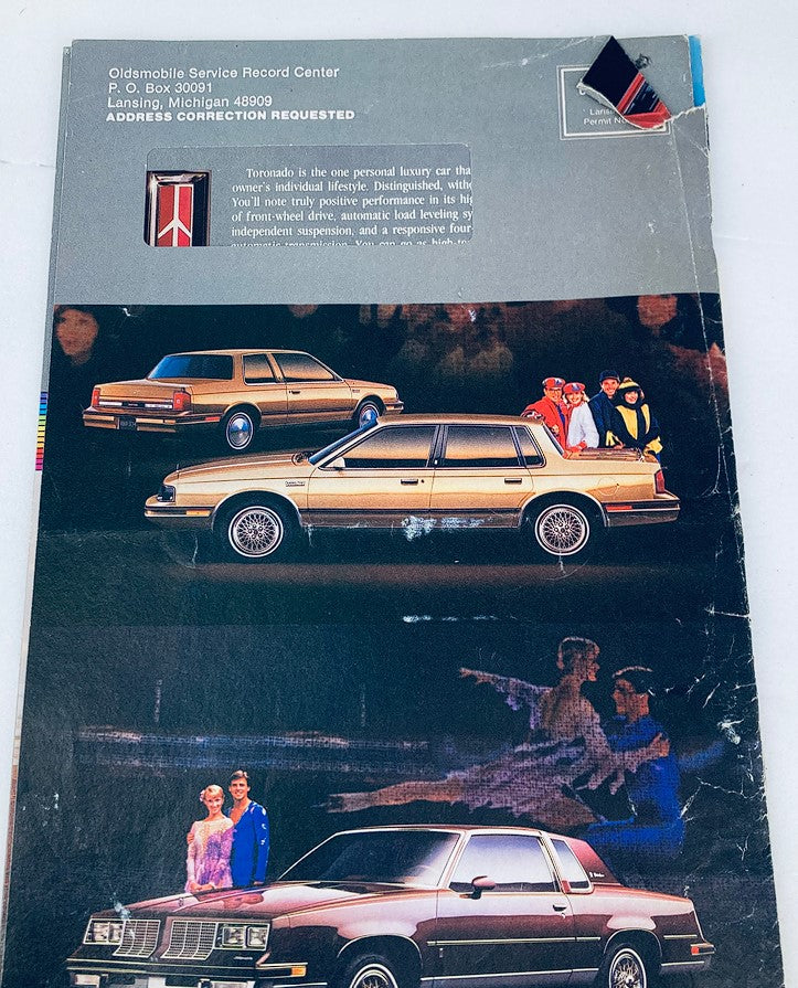 1980s Oldsmobile Lineup Dealer Showroom Sales Brochure Guide Catalog