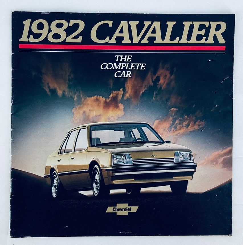 1982 Chevrolet Cavalier Lineup Dealer Showroom Sales Brochure Guide Catalog