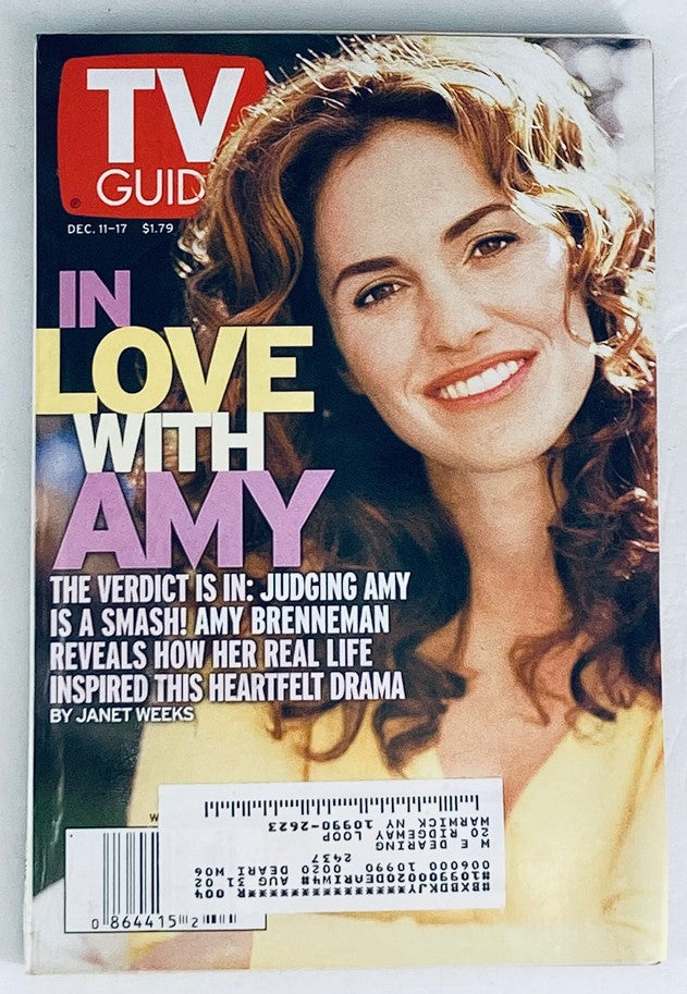 TV Guide Magazine December 11 1999 Amy Brenneman NY Metro Ed.