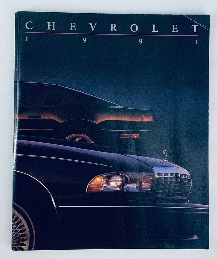 1991 Chevrolet Lineup Dealer Showroom Sales Brochure Guide Catalog