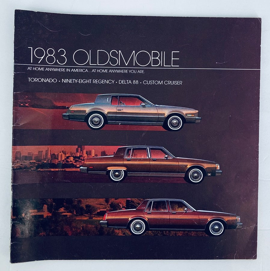 1983 Oldsmobile Toronado Dealer Showroom Sales Brochure Guide Catalog