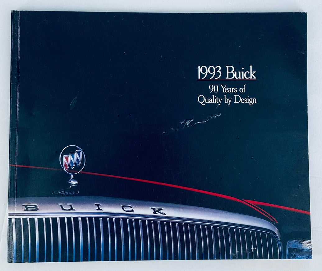 1993 Buick Full Lineup Dealer Showroom Sales Brochure Guide Catalog