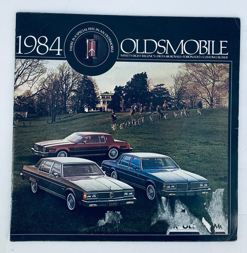 1984 Oldsmobile Delta 88 Royale Dealer Showroom Sales Brochure Guide Catalog