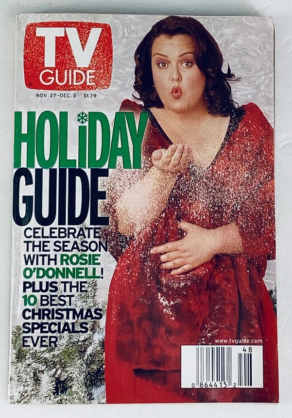 TV Guide Magazine November 27 1999 Rosie O'Donnell NY Metro Ed.