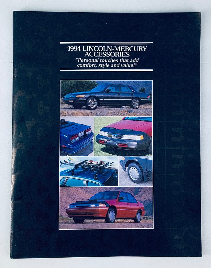 1994 Lincoln-Mercury Accessories Dealer Showroom Sales Brochure Guide Catalog