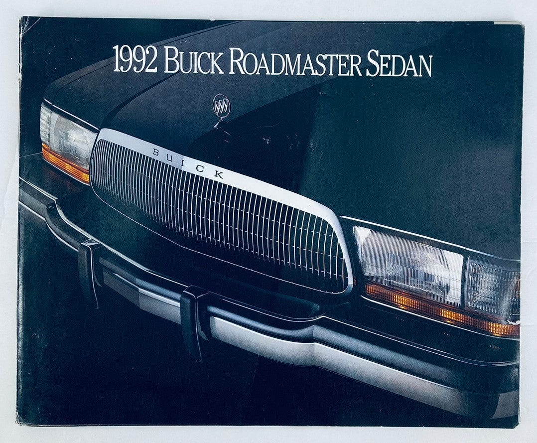 1992 Buick Roadmaster Sedan Dealer Showroom Sales Brochure Guide Catalog