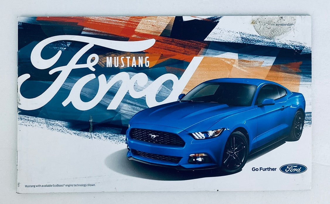 2017 Ford Mustang Dealer Showroom Sales Brochure Guide Catalog