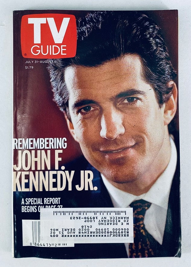 TV Guide Magazine July 31 1999 John F. Kennedy Jr. NY Metro Ed.