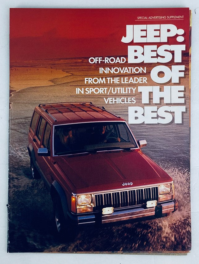 1993 Jeep Lineup Dealer Showroom Sales Brochure Guide Catalog