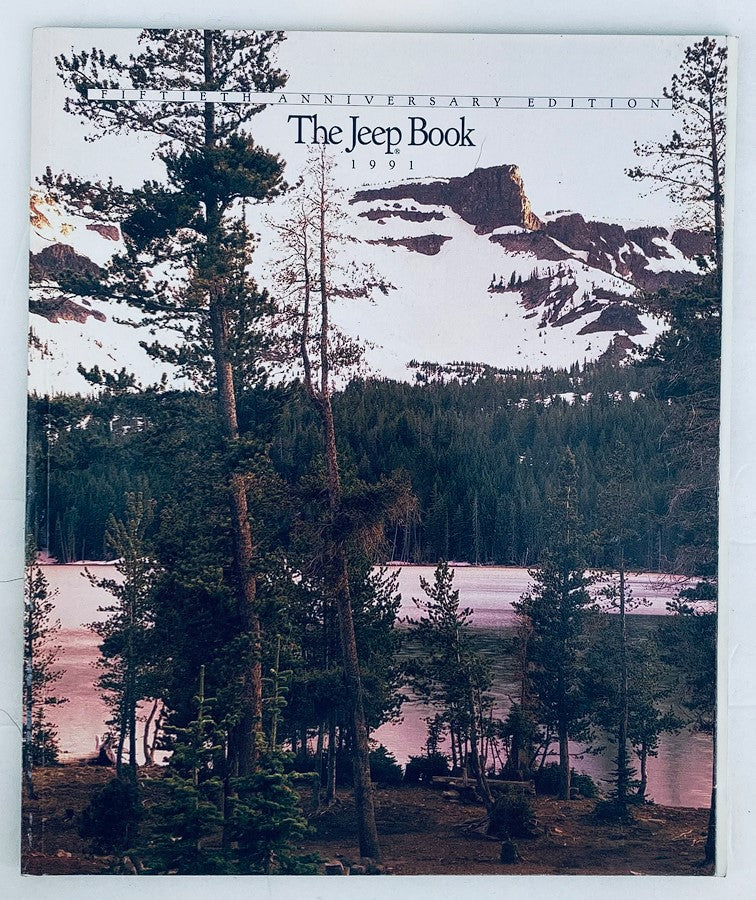 1991 Jeep Book Lineup Dealer Showroom Sales Brochure Guide Catalog