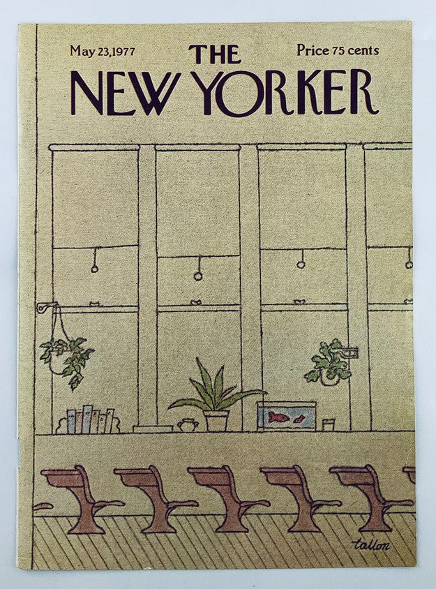 COVER ONLY The New Yorker May 23 1977 Emptiness by Robert Tallon No Label