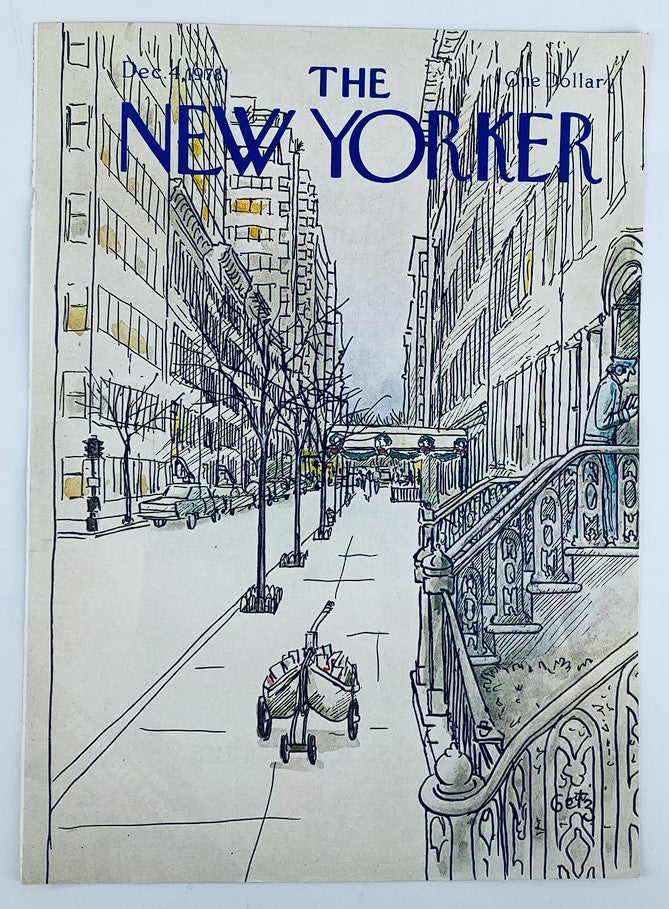 COVER ONLY The New Yorker December 4 1978 The Mailman by Arthur Getz No Label