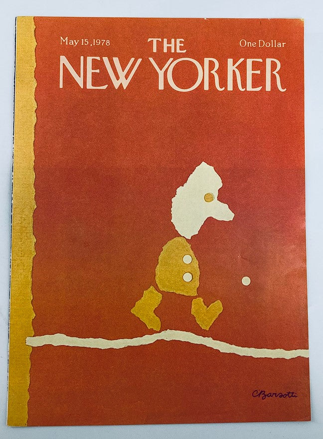 COVER ONLY The New Yorker May 15 1978 Deep Thoughts by Charles Barsotti No Label