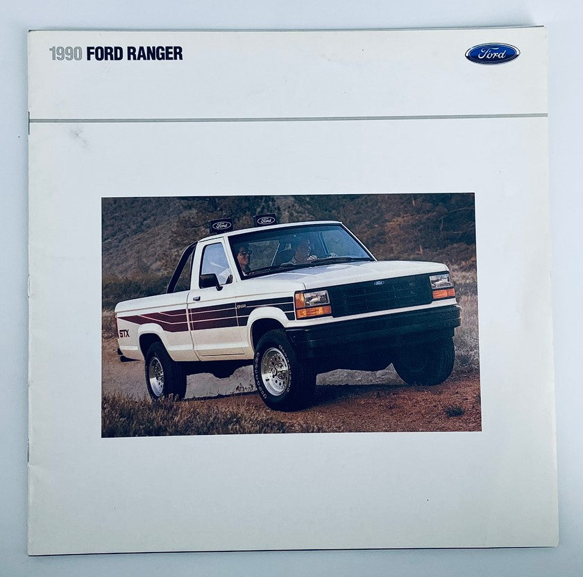 1990 Ford Ranger Lineup Dealer Showroom Sales Brochure Guide Catalog