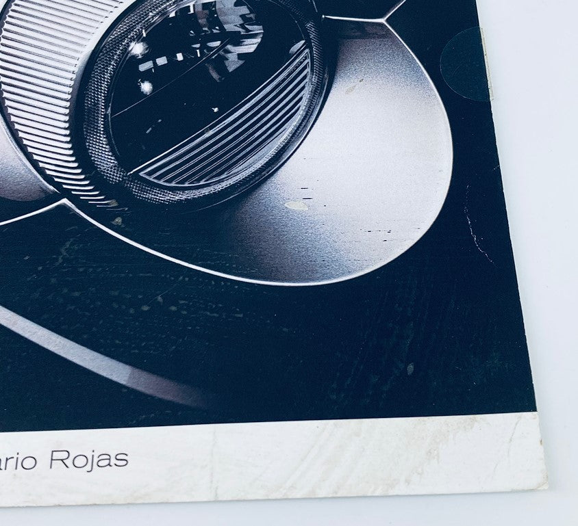 Close-up image of the cover design of the 2003 Ford Thunderbird Dealer Showroom Sales Brochure Guide Catalog, highlighting its iconic features and vintage appeal.